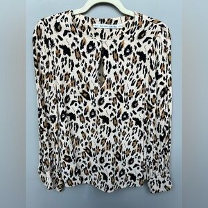 & Other Stories Animal Print Blouse